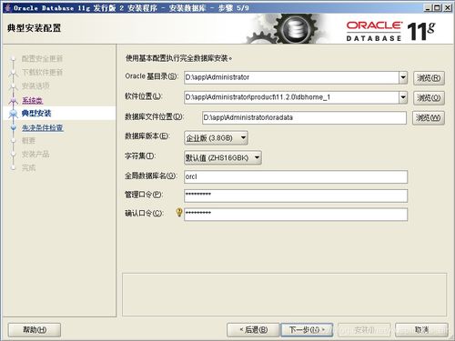 Windows系统下Oracle 11g单机版安装指南 软硬件准备与实施